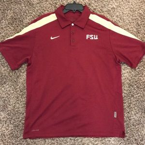 FSU Nike Dry-Fit Polo